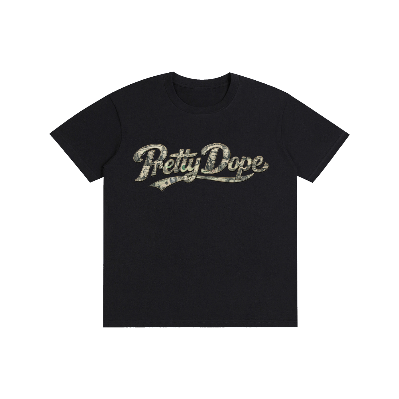 Pretty Dope Money Logo T- Shirt