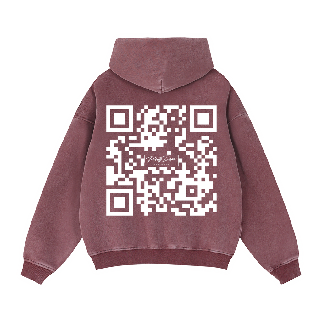 Zip-Through Boxy Fleece Hoodie
