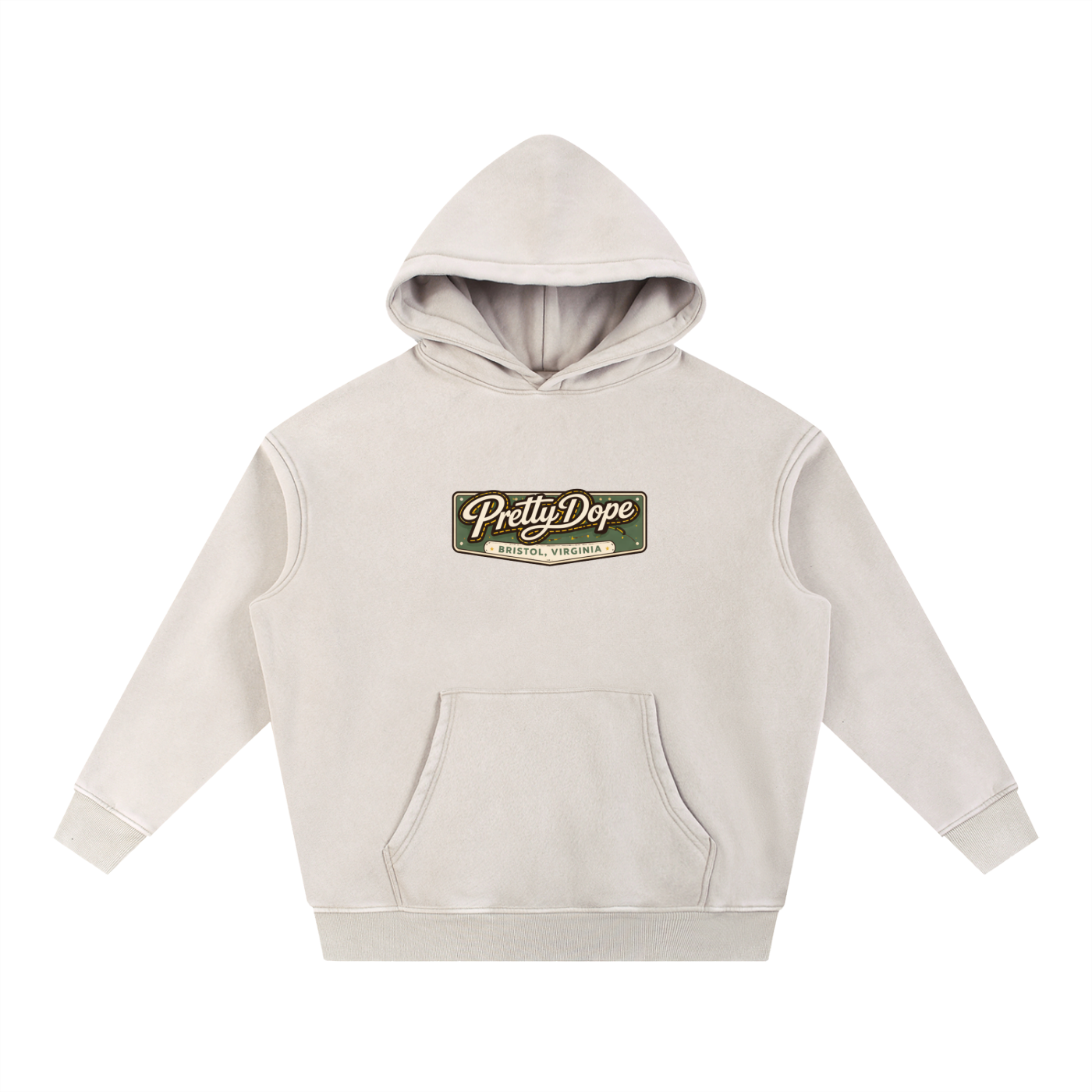 Pretty Dope “Map” Graphic Hoodie