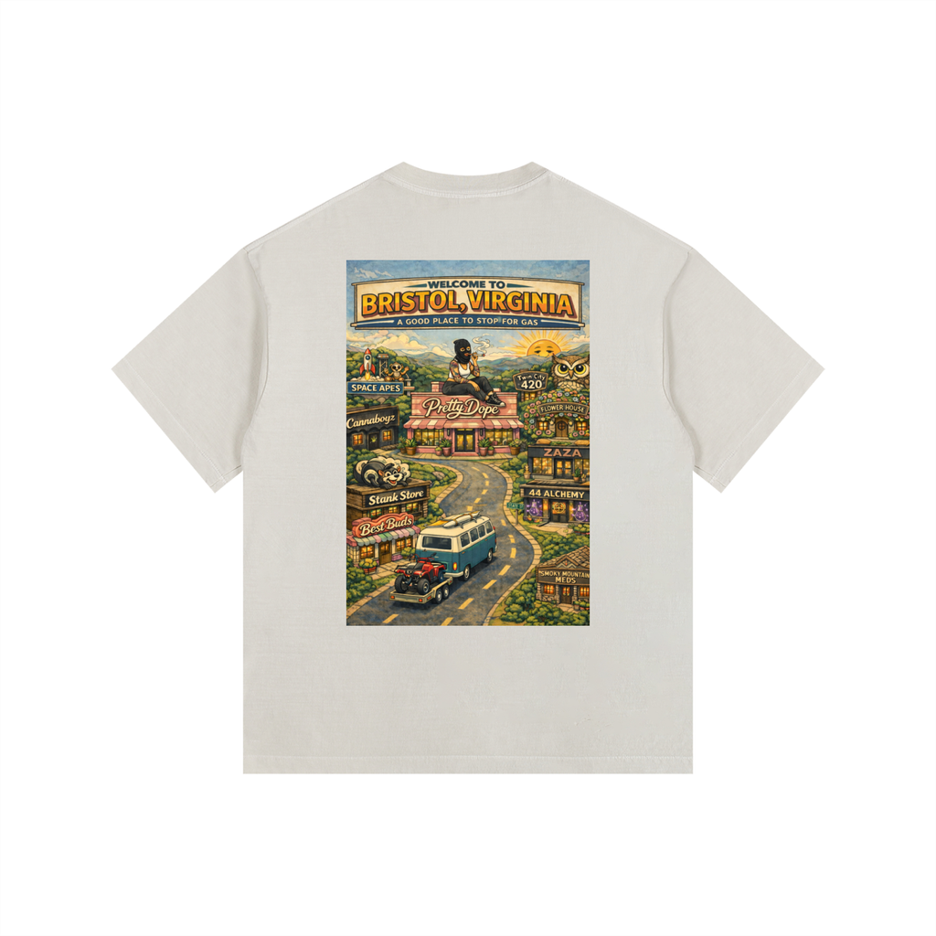 Pretty Dope “Map” Graphic Tee